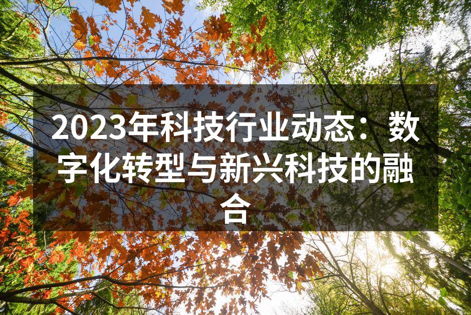 数字化转型助力企业发展